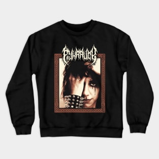 PJ Harvey Metal Style Crewneck Sweatshirt